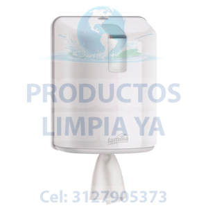 dispensador de toalla de manos en rollo marca familia