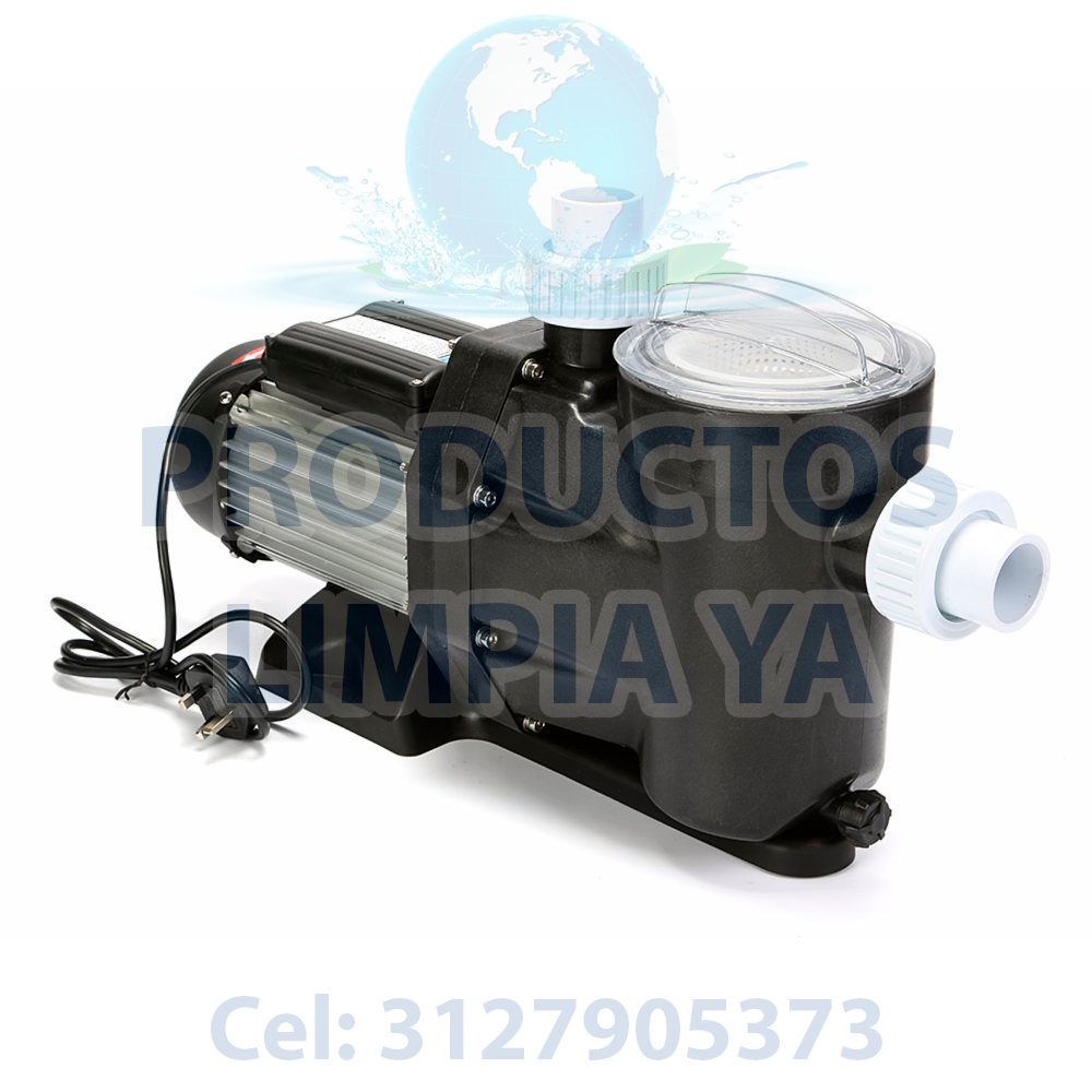 motobomba de 1 hp con trampa