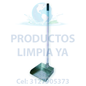 recogedor metálico