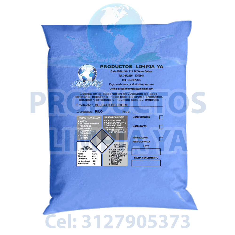 sulfato de cobre por kilo
