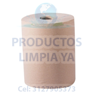 toalla de manos en rollo natural
